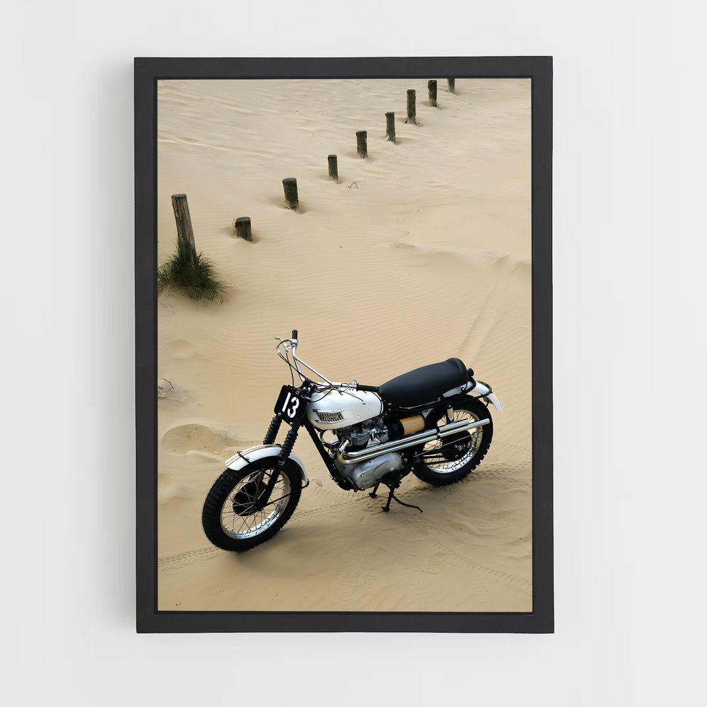 Poster Sled désert éblouissant Scrambler – affiche Ducati (vue 2)